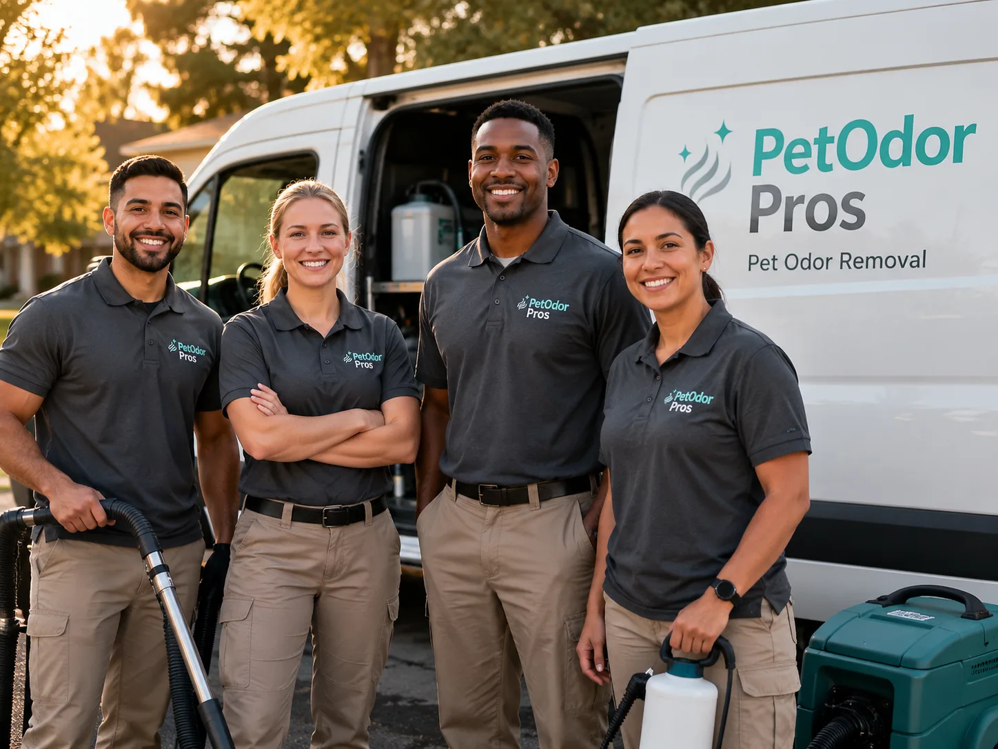 Pet Odor Removal team serving Platina, CA